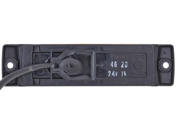 LED Sidemarkeringslykt 24V 1Led Gul Hella 