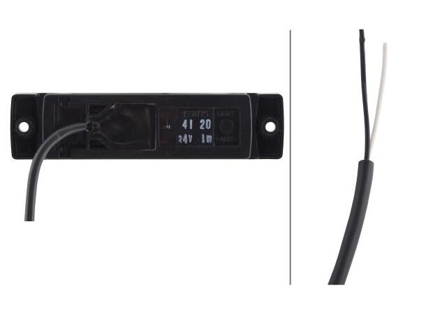 LED Markeringslykt 24V 1Led Gul 1500mm Hella 