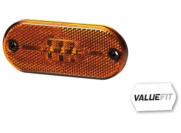 LED sidemarkeringslykt 24v Gul ValueFit Hella 