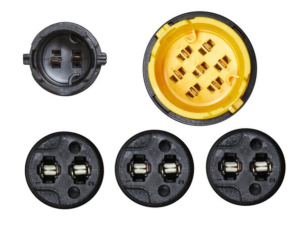 Led hybrid multifunksj.baklykt 24v venst Hella 