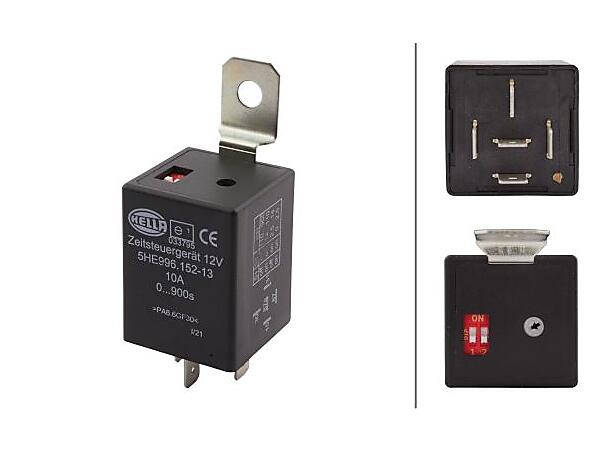 Tidsrele 12V-kople fra Hella 