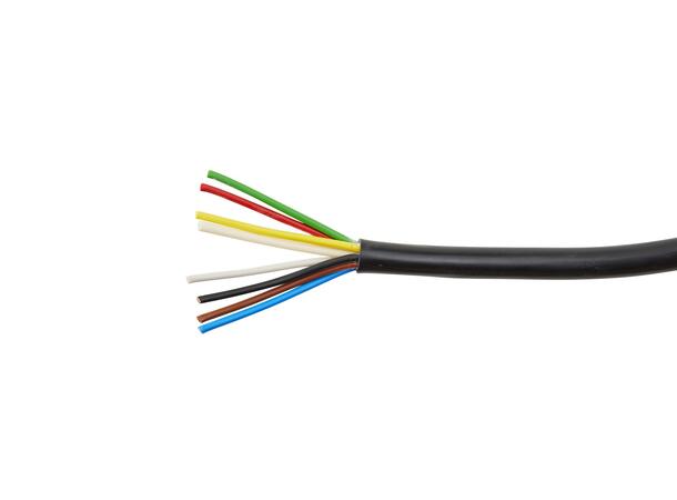 Kabel FLYY 7x1,5qmm Sort Hella - (Pris per m (50m rulle)) 