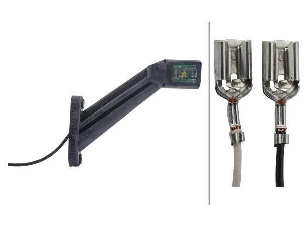 LED Gummiarm 24v 4led Lang V.S Hella 