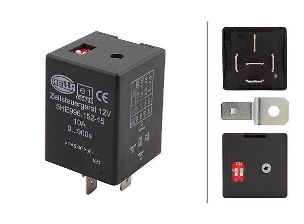 Tidsrele 12V-kople til Hella 