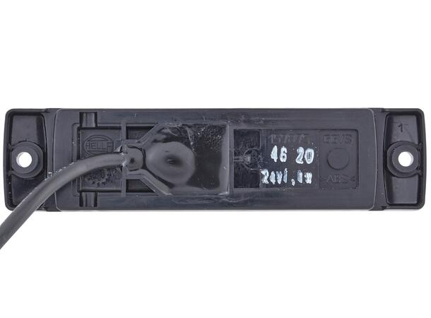 LED Markeringslykt 24V 1Led Rød 500mm Hella 