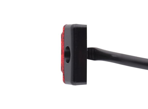 LED Markeringslykt 24V 1Led Rød 500mm Hella 