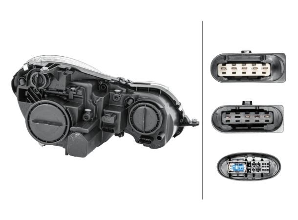 Bi-Xenon/H7 Lysk. MB 211 06/06- Ve Hella 