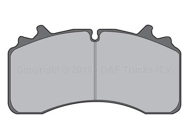 Bremseklosser SAF/ Wabco PAN22/22-1 TRP 
