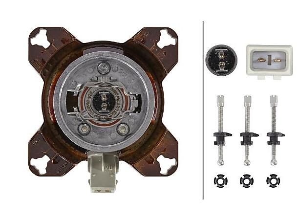 FF-H7 Fjernlysk. M/12V pære Hella 