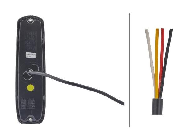 LED Bak/brems/blinklykt LeanLED  9-33v Hella 