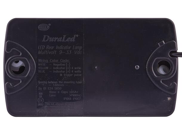 LED Blinklykt DuraLed  12-24v 24led Ligg Hella 