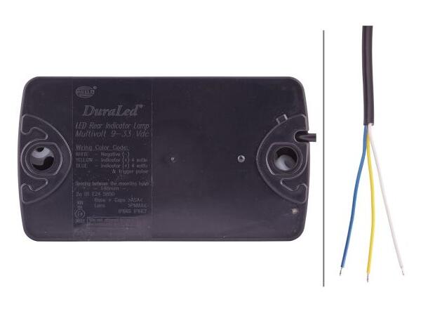 LED Blinklykt DuraLed  12-24v 24led Ligg Hella 