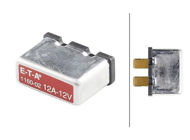 Automatsikring 12V, 12A Autom.reset ATO Hella 