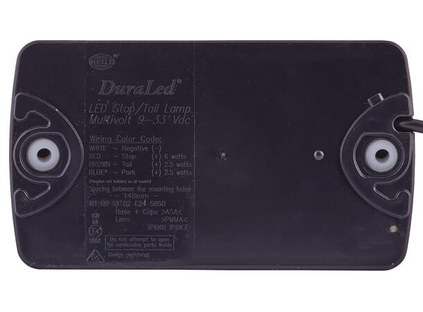DuraLed Bak-/bremselykt mv 24LED liggend Hella 