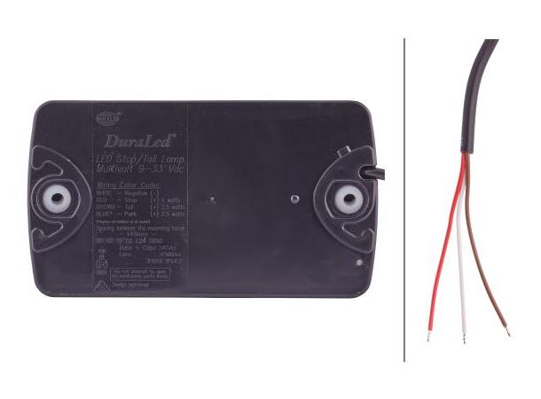DuraLed Bak-/bremselykt mv 24LED liggend Hella 