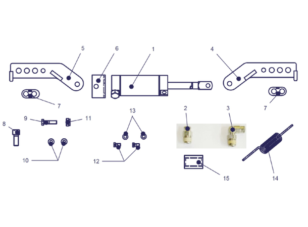 Ettermonteringssett luftop. underst. SAF 
