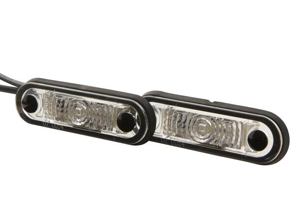 LED Posisjonslykt  12-24v1 led hvit Hella 