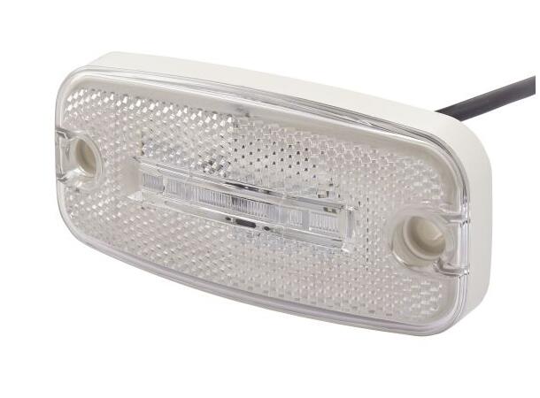 LED posisjonslykt 24V Hvit Hella 