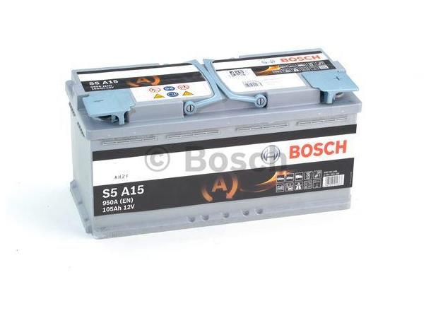 Startbatteri 12V 105Ah AGM Bosch 
