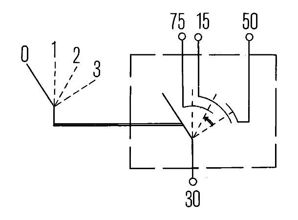 12v Tenningsbryter m/start Hella 