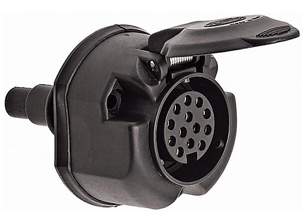 13-pol plastkontakt ISO 11446 Hella 