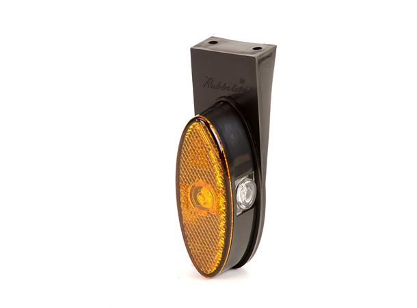 MARK LYKT ORANGE LED,RETT FOT GYLLE 