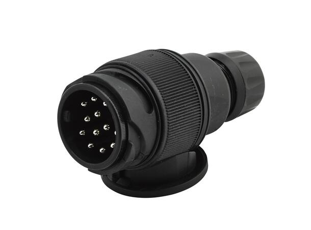 Støpsel 13-pol plast Hella 