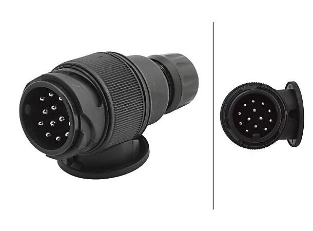 Støpsel 13-pol plast Hella 