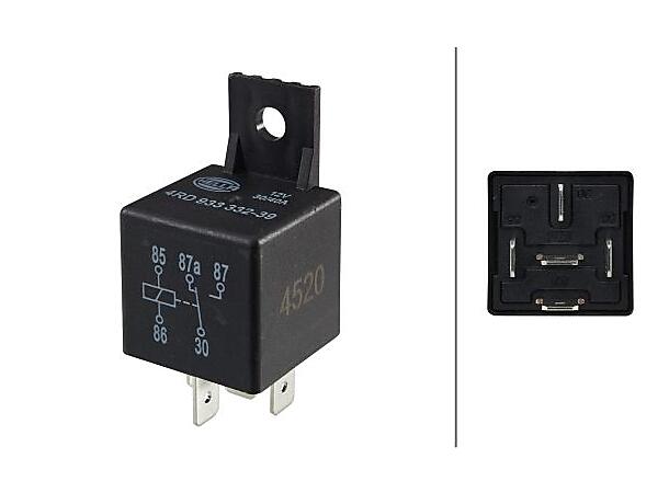 Vekselrele 12V Hella 
