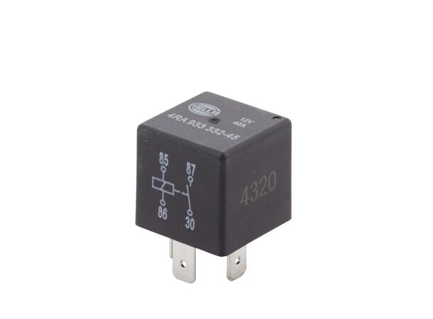 Arbeidsrele 12V 40A 4 pol Hella 