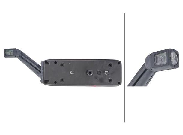 Baklampe LED Kombinasjon EasyConn Hella 