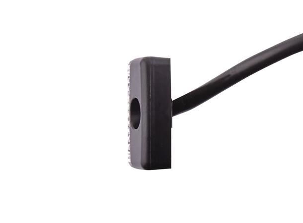 LED Markeringslykt 24V 1Led Hvit 5000mm Hella 