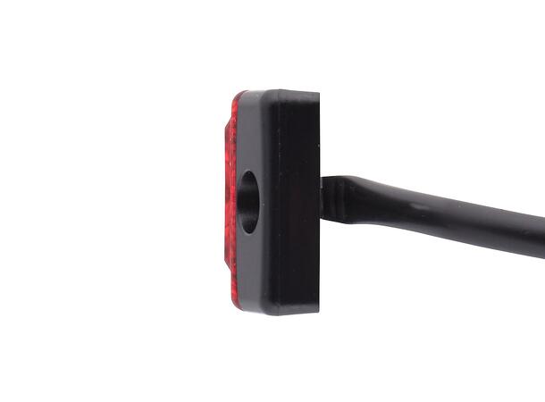 LED Markeringslykt 24V 1Led Rød 300mm Hella 