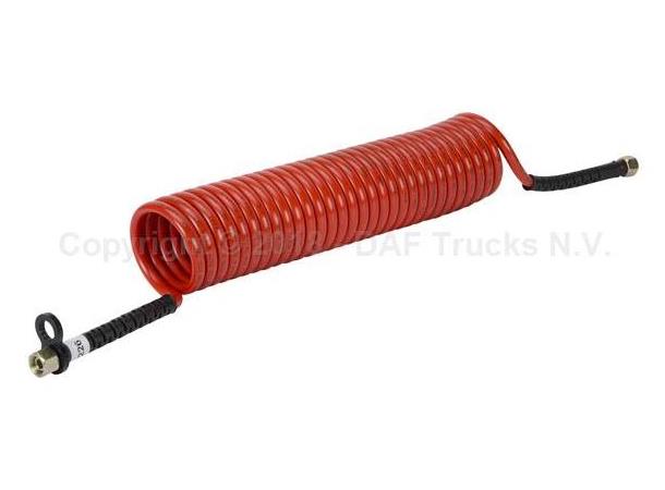 Luftspiralslange rød 4,50m M16x1,5 TRP 