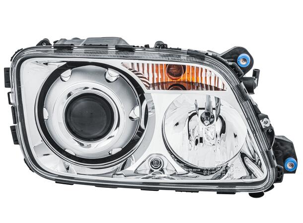 Lysk. Bi-Xenon MB Actros 10/02- Hø. Hella 