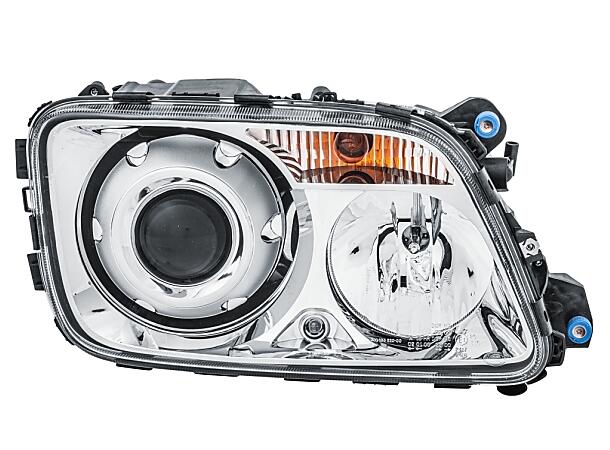 Lysk. Bi-Xenon MB Actros 10/02- Hø. Hella 