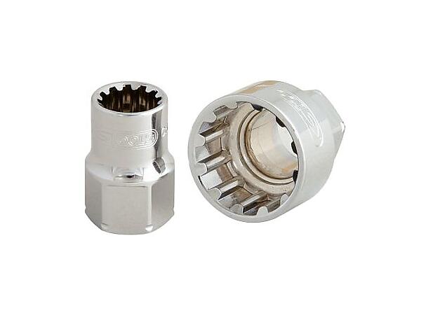 TRIPLEplus go-through socket, 19mm, 14mm 