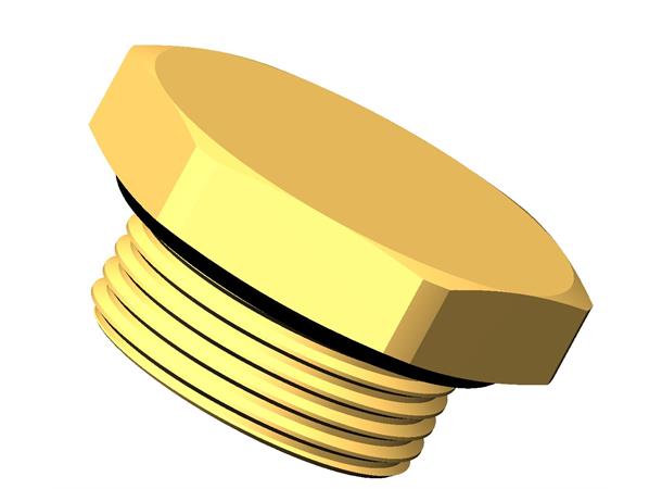 Plugg M16x1,50 m/O-Ring Raufoss 