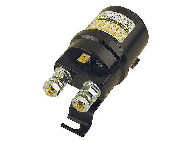 Starter solenoid 24V 200 Amp. HACO Zepro 