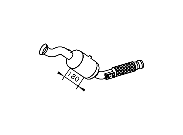 Catalytic Converter MERCEDES 