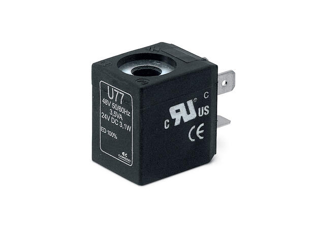 SPOLE UL U77  24VDC/3,1W 48VAC/3,5VA Camozzi 