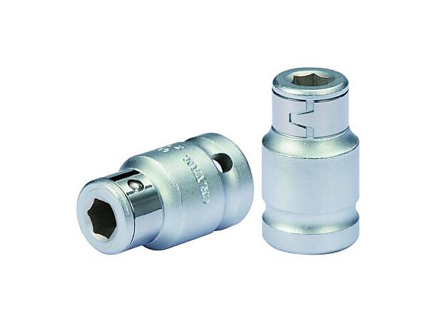 1/2" Bit adaptor socket, 1/2" x 5/16", 3 8mm 