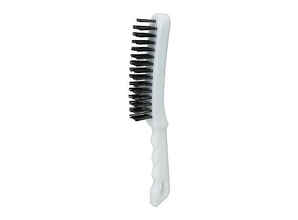 Steel wire hand brush 4 rowed, 285mm 