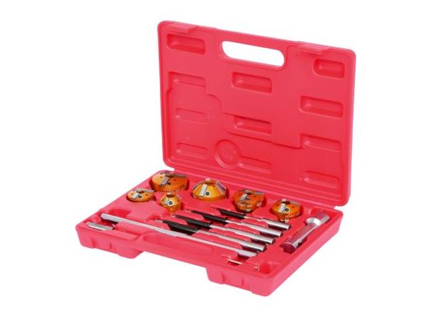 Universal valve milling set, 12 pcs 