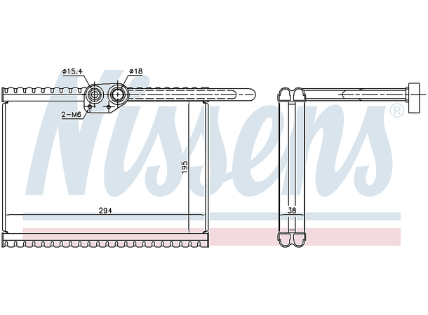EVAPORATOR RVI / VOLVO 