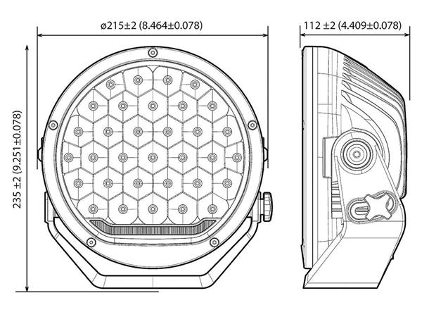 Fjernlys  NBB Alpha 225 LED NBB 