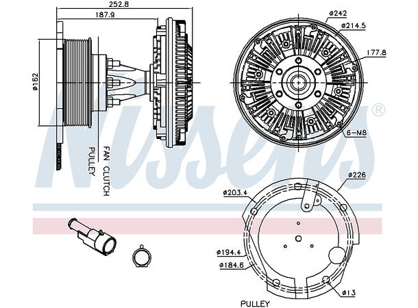 FAN CLUTCH IVECO 