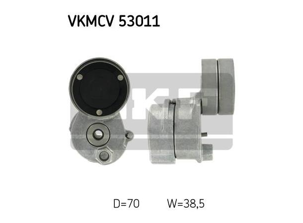 Multi-V tensioner kit, CV RENAULT, VOLVO 