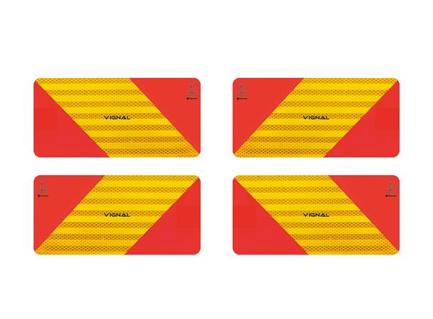 282x130x1mm Aluminium x4p 