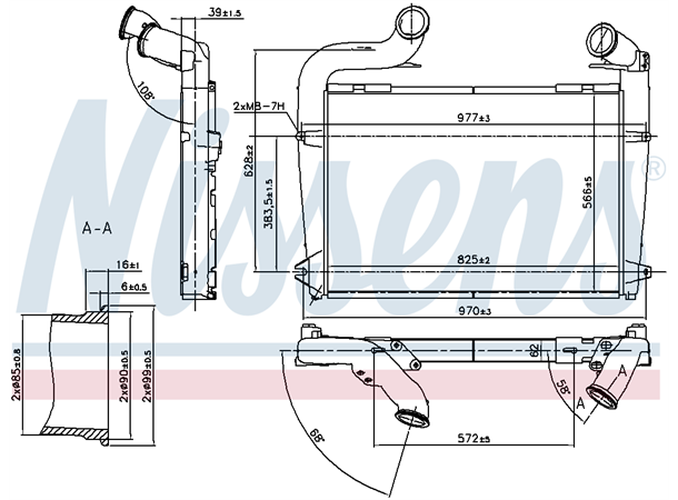 INTERCOOLER SCANIA 